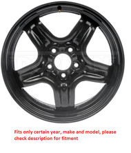 Dorman 939-101 17" 17x7 In Steel Wheel Rim Chevy Malibu/Pontiac G6/Aura 5x110 #NI100820