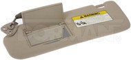 Dorman 74202 Left Driver Side Sun Visor Assembly for 05-10 Hyundai Sonata Beige #NI121420