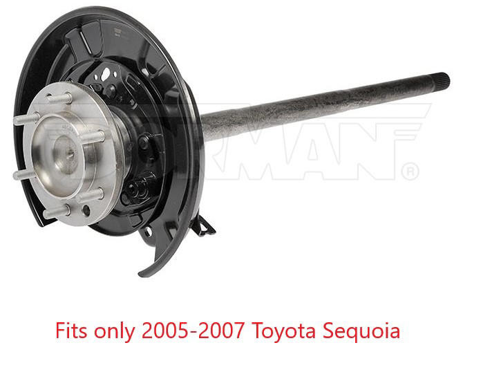 toyota sequoia rear wheel bearing replacement