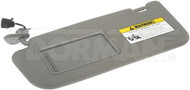 Dorman 74211 Left Side Driver Sun Visor Assembly for 06-09 Hyundai Santa Fe Gray #NI031621