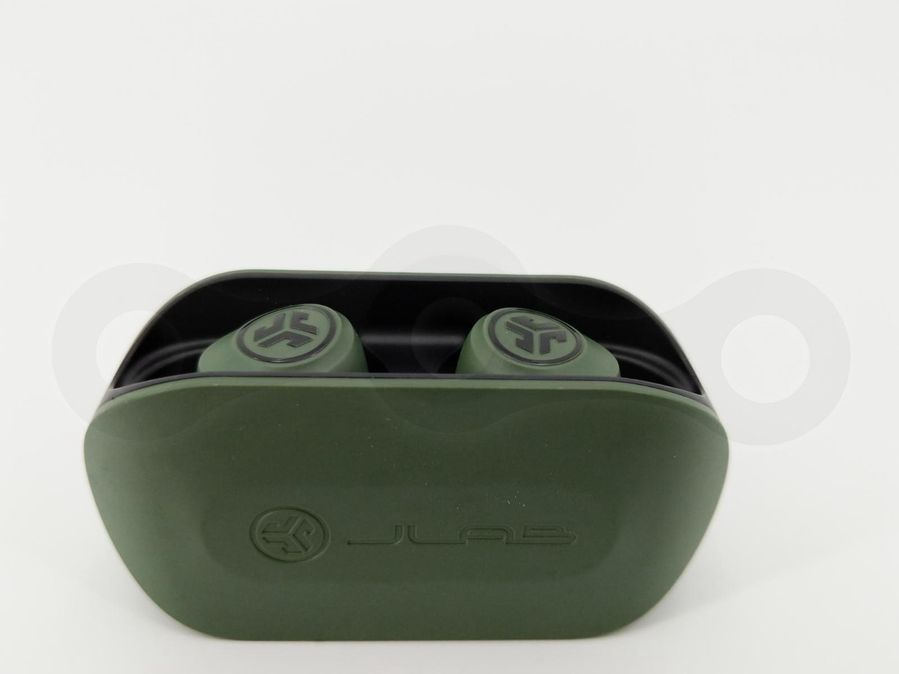 JLAB GO AIR AUDIO TRUE WIRELESS BLUETOOTH HEADPHONES EARBUDS ARMY GREEN