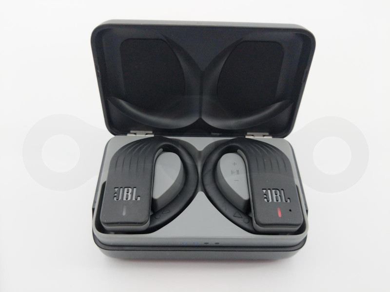 JBL ENDURANCE PEAK TRUE WIRELESS BLUETOOTH IN-EAR HEADPHONES EARBUDS HOOKS  BLACK