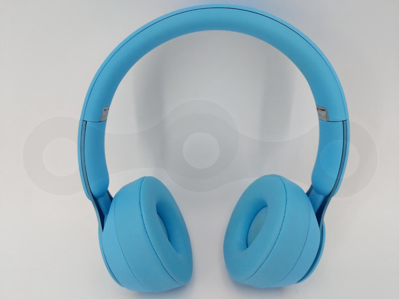 Light blue beats online headphones