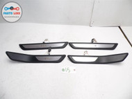 2009-2012 BMW F01 750I 750 FRONT REAR DOOR SILL SCUFF TRIM STEP PLATE SET-4 SWB #BW012216