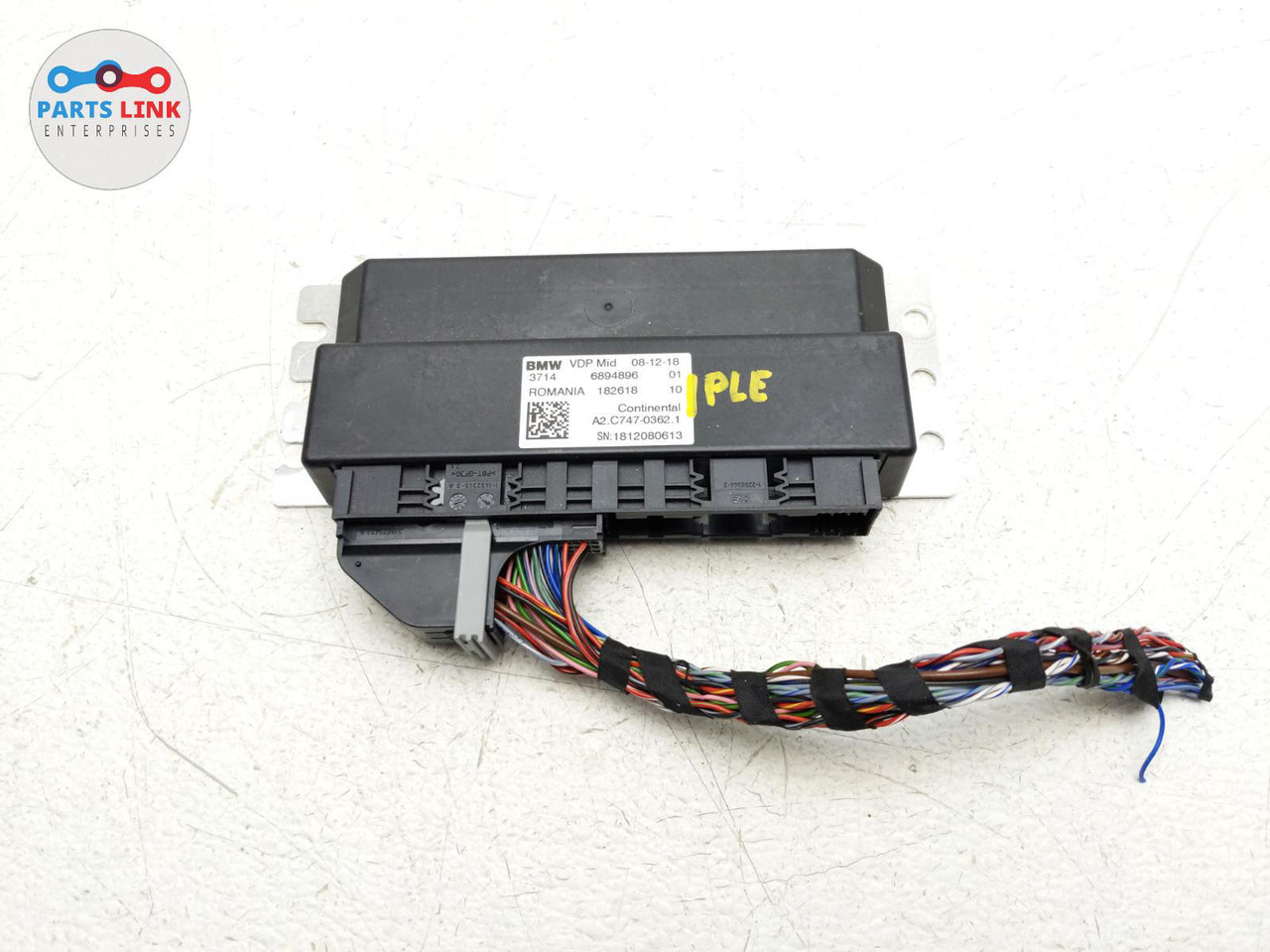 20192020 BMW X5 G05 RIGHT QUARTER ACTIVE SUSPENSION CONTROL MODULE ADC