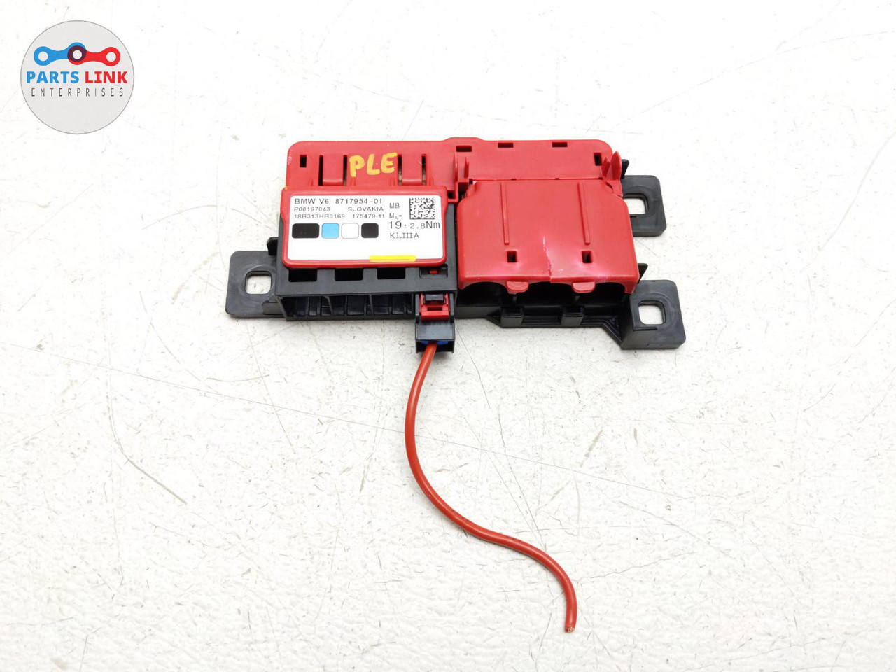 20192020 BMW X5 G05 RIGHT QUARTER FUSE RELAY BLOCK MODULE CABLE POWER