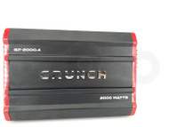 Crunch Ground Pounder GP-2000.4 | 2000W 4 Channel Full Range Amplifier | GP20004
