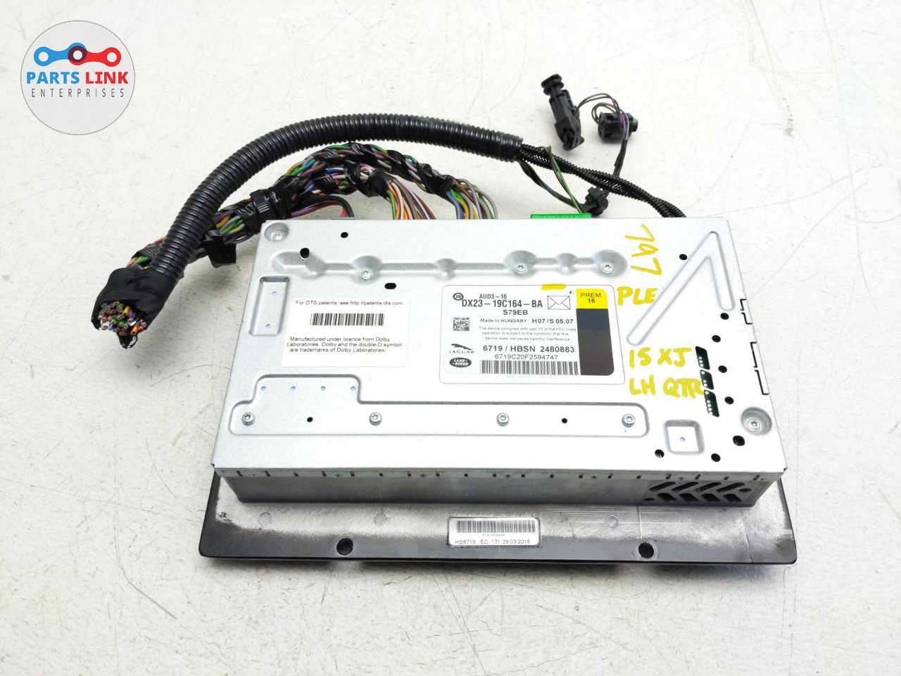 2012-2017 JAGUAR XJ X351 PREMIUM MERIDIAN AUDIO SOUND AMPLIFIER