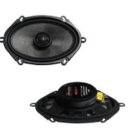 New Pair American Bass SQ5.7 6x8" 150W 2 Way Coaxial Car Stereo Speakers Audio #NI100120