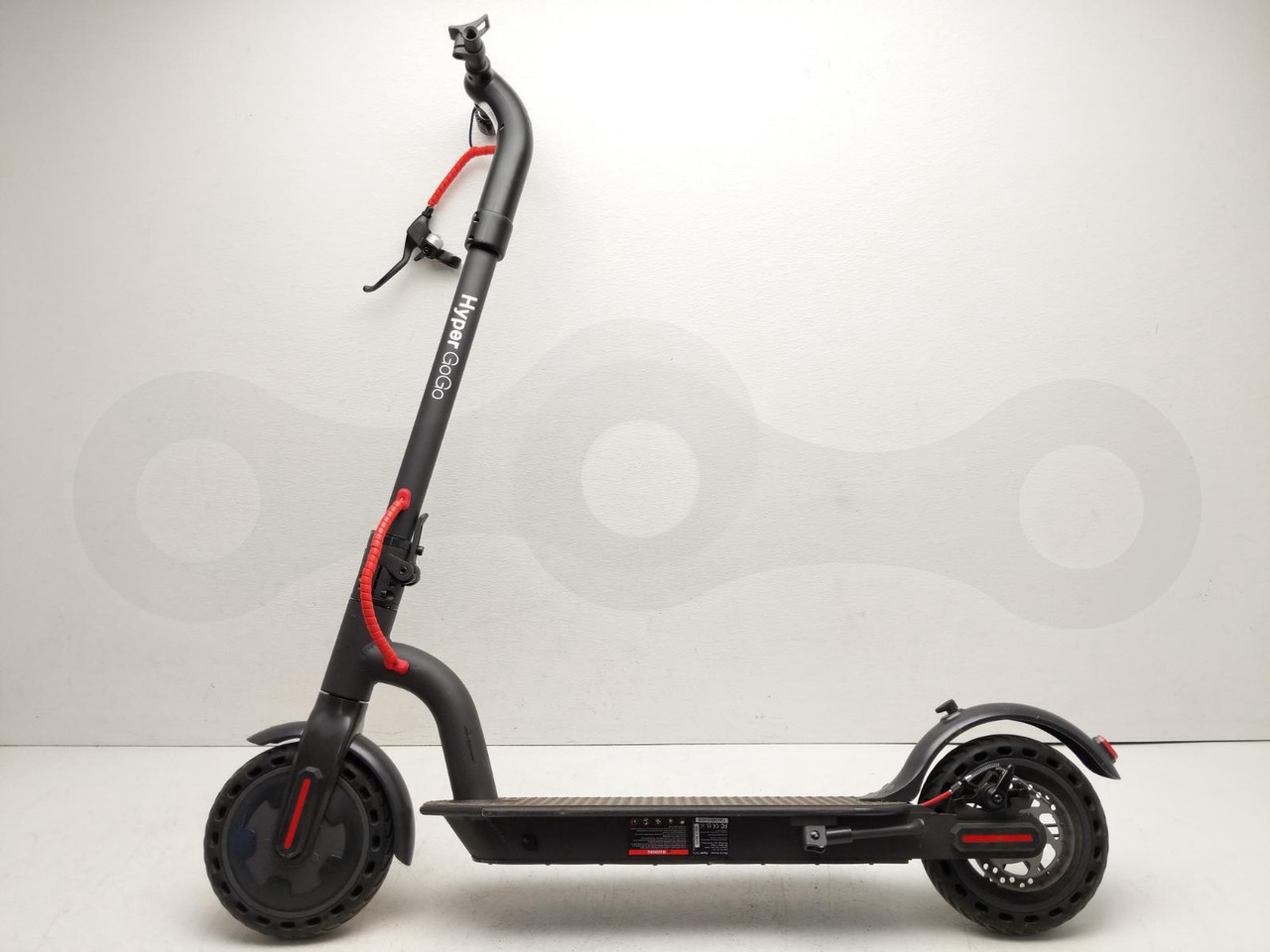 HYPER GOGO FOLDING PORTABLE COMPACT ELECTRIC SCOOTER 8.5" ALL TERRAIN TIRES  270W