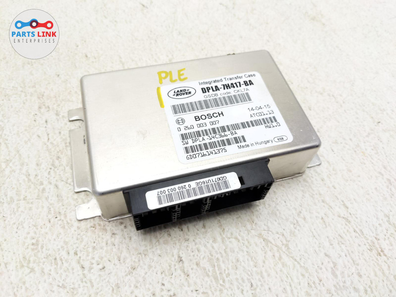 13 16 Range Rover L405 2 Speed Transfer Case Control Module 4wd Unit Brain