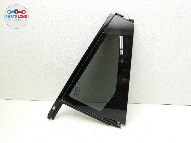 13-17 RANGE ROVER L405 REAR LEFT DOOR SMALL VENT CORNER WINDOW FIXED ...