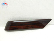 2013-17 RANGE ROVER REAR RIGHT DOOR WOOD TRIM MOLDING APPLIQUE SIDE COVER L405 #RR032421
