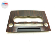 2013-17 RANGE ROVER DASH CLIMATE CONTROL RADIO TRIM BEZEL COVER MACASSAR L405 #RR051421