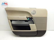 2013-2017 RANGE ROVER L405 FRONT LEFT DRIVER DOOR TRIM PANEL SPEAKER COVER CARD #RR051421
