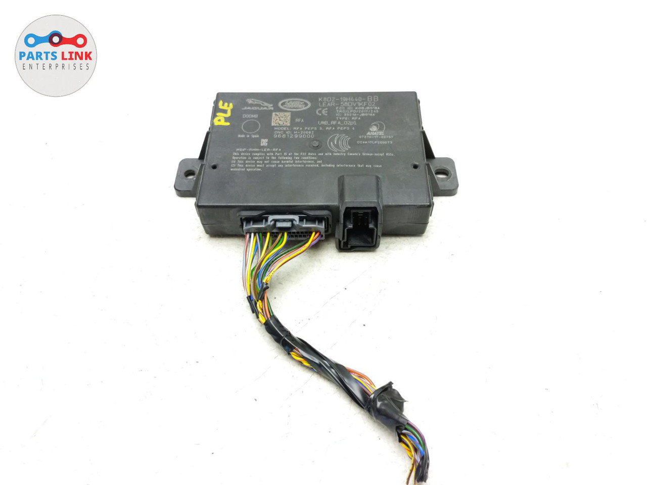 202021 RANGE ROVER EVOQUE LEFT QUARTER KEYLESS ENTRY ACCESS CONTROL