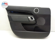 2017-23 LAND ROVER DISCOVERY FRONT LEFT DOOR TRIM PANEL SPEAKER COVER CARD L462 #LD081721