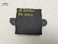 2014-2016 MASERATI GHIBLI REAR RIGHT DOOR CONTROL MODULE CAN NODE QUATTROPORTE MZ100920-043