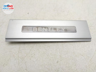 2016-20 BENTLEY BENTAYGA REAR LEFT DOOR SCUFF PLATE STEP SILL TRIM COVER INSERT BT101921-040