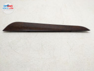 2016-20 BENTLEY BENTAYGA REAR LEFT DOOR TRIM MOLDING FACIA INSERT WOOD COVER BT101921-075
