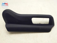 FRONT RIGHT SEAT FRAME TRIM SWITCH BEZEL PANEL BLUE 2016-20 BENTLEY BENTAYGA BT101921-095