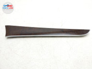2016-20 BENTLEY BENTAYGA FRONT RIGHT DOOR TRIM MOLDING WOOD COVER FACIA INSERT BT101921-074
