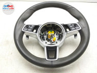 2019-22 PORSCHE CAYENNE STEERING WHEEL SHIFTERS RADIO CRUISE CONTROL GRAY 9Y0 #PR112221