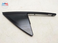 2019-22 PORSCHE CAYENNE FRONT LEFT DOOR CORNER VENT GLASS SMALL WINDOW TRIM 9Y0 PR112221-085