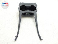 2019-22 PORSCHE CAYENNE CENTER CONSOLE CUPHOLDER BEZEL TRIM COVER FRAME GRAY 9Y0 #PR112221