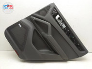 2019-22 PORSCHE CAYENNE REAR RIGHT DOOR TRIM PANEL SPEAKER COVER HANDLE GRAY 9Y0 #PR112221