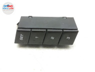 2019-21 PORSCHE CAYENNE FRONT DOOR SEAT MEMORY SWITCHES CONTROL BUTTONS PACK 9YA #PR112221