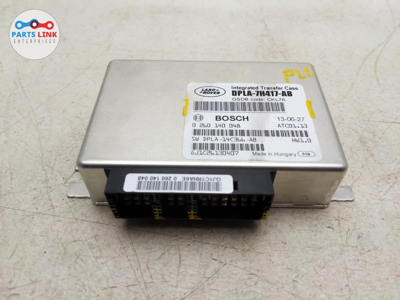 14 Range Rover Sport 2 Speed Transfer Case Control Module Unit Dpla7h417ab Ecu