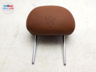 2017-20 MASERATI LEVANTE REAR SEAT HEADREST HEAD REST LEATHER TAN M161 MZ103121-010