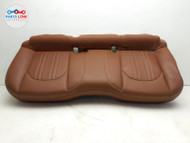 2017-20 MASERATI LEVANTE REAR LOWER BACKSEAT BOTTOM CUSHION PAD TAN COVER TRIM MZ103121-004