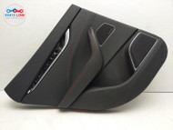 2017-20 MASERATI LEVANTE REAR LEFT DOOR TRIM PANEL SPEAKER COVER HANDLE M161 #MZ111621