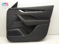 2017-20 MASERATI LEVANTE FRONT RIGHT DOOR TRIM PANEL SPEAKER COVER HANDLE M161 MZ111621-025
