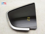 2017-20 MASERATI LEVANTE REAR RIGHT QUARTER WINDOW GLASS MOLDING TRIM ASSY M161 MZ111621-168
