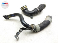 17-20 MASERATI LEVANTE LEFT TURBO CHARGER AIR CLEANER INTAKE PIPE TUBE SET M161 #MZ111621