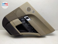 2013-2017 RANGE ROVER L405 REAR RIGHT DOOR TRIM PANEL SPEAKER COVER CARD ALMOND #RR120221