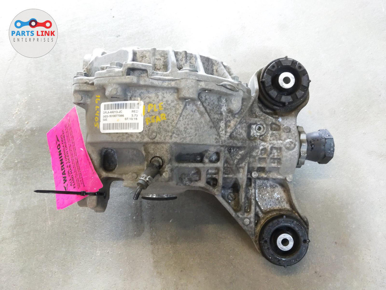 20142016 RANGE ROVER L405 3.0L REAR DIFFERENTIAL CARRIER SPORT L494 3.