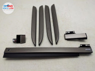 2017-23 LAND ROVER DISCOVERY DASH DOOR TITANIUM MESH TRIM MOLDING COVER SET L462 LD032222-079