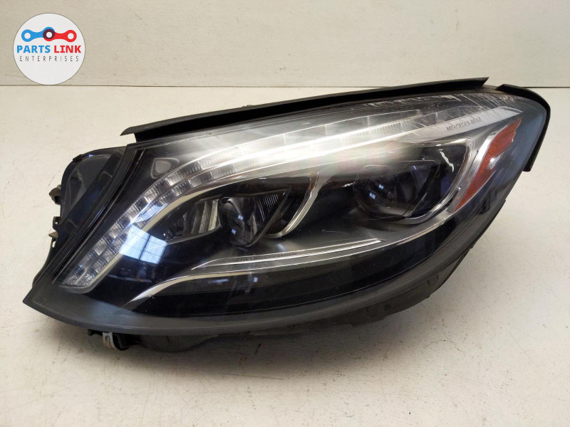 20142017 MERCEDES S550 FRONT LEFT HEADLIGHT DRIVER LED LAMP ASSEMBLY
