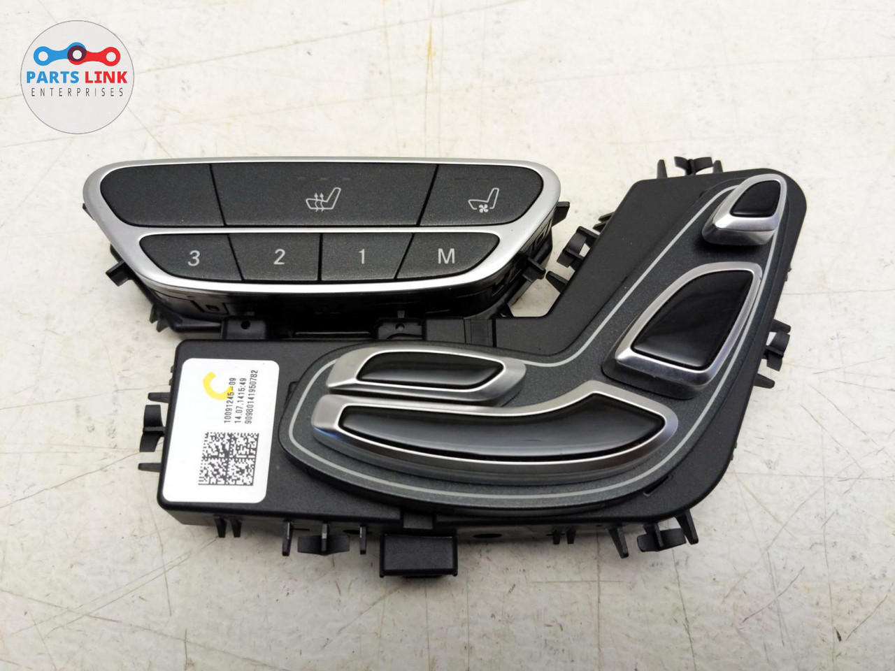 20142017 MERCEDES S550 FRONT RIGHT POWER SEAT MEMORY VENT CONTROL