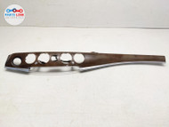 2014-2017 MERCEDES S550 DASH TRIM PANEL WOOD MOLDING VENT BEZEL W222 WALNUT S600 #MB101021