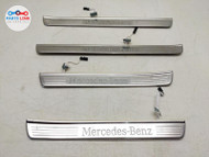 2014-2017 MERCEDES S550 DOOR SILL SCUFF STEP PLATE INSERT COVER LIGHT SET W222 #MB101021