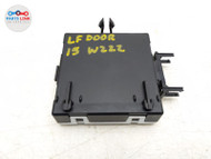 2014-17 MERCEDES S550 FRONT LEFT DOOR CONTROL MODULE UNIT BRAIN W222 2229008809 MB101021-060