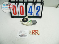 10-11 MERCEDES E63 W212 AMG RIGHT REAR DOOR GLASS WINDOW REGULATOR MOTOR ASSY #MB032516