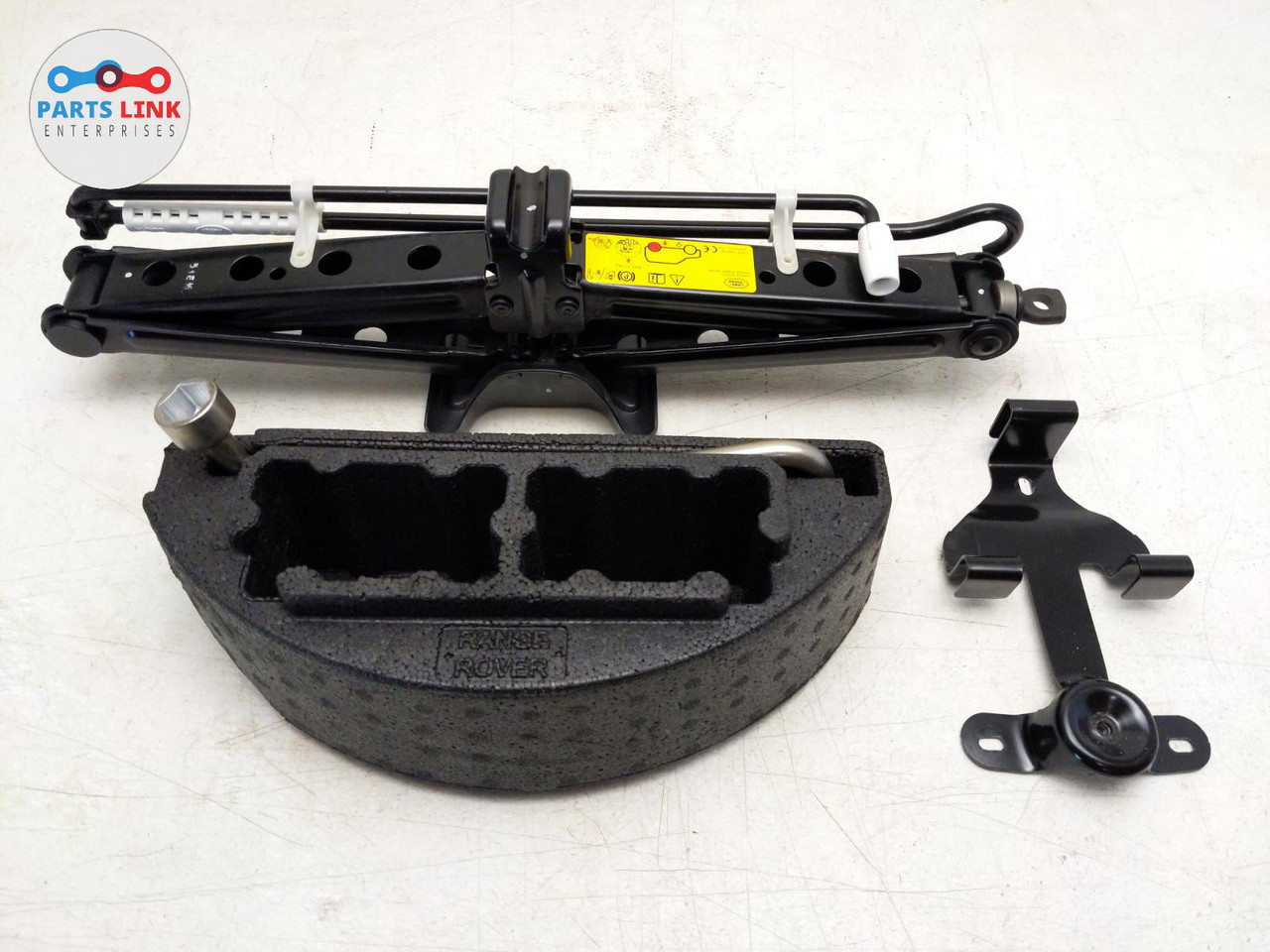 201417 RANGE ROVER JACK LIFTING TOOL FLOOR HOLDER HANDLE BRACKET SET