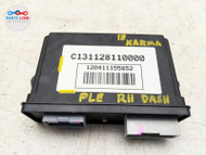 2017-2020 KARMA REVERO RIGHT DASH CONFORT CONTROL MODULE UNIT ECU C131128110000 KR041522-195