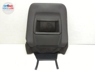14-17 RANGE ROVER SPORT FRONT LEFT SEAT BACK COVER TRIM CARGO POCKET BROWN L494 #RR050519